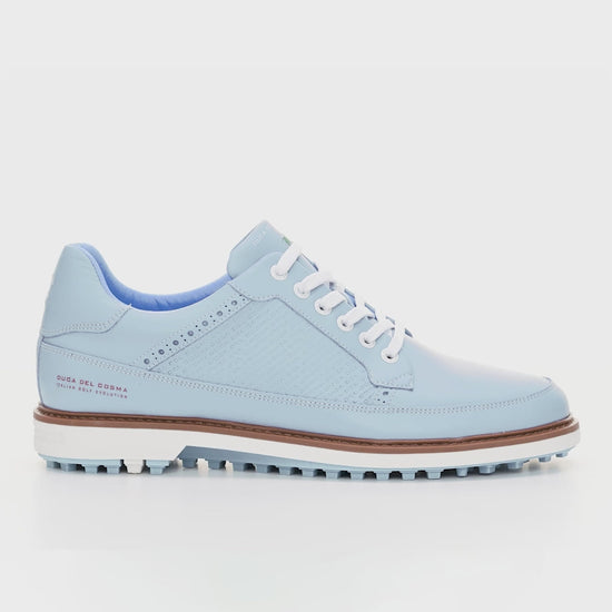 men's blue golf shoes, duca del cosma