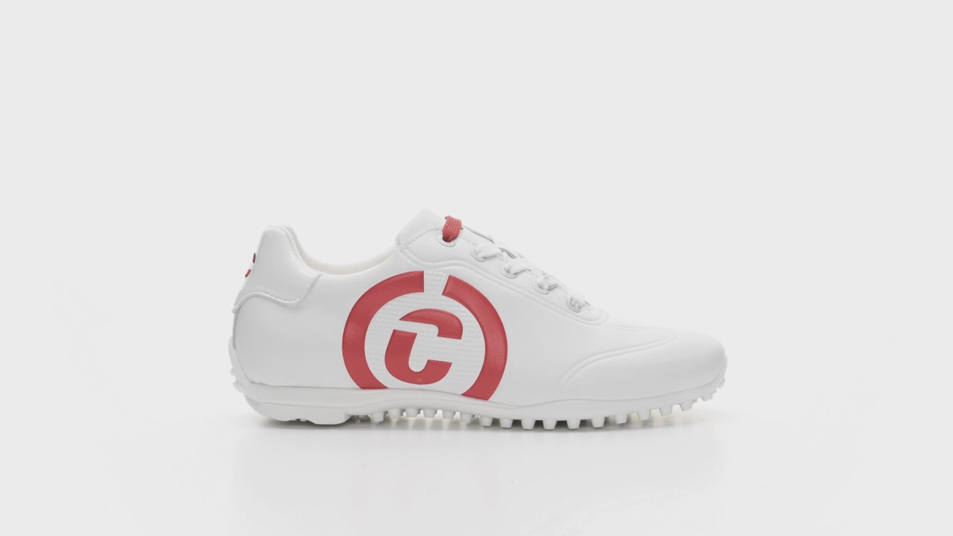 Queenscup White/Red - Women's Golf Shoe