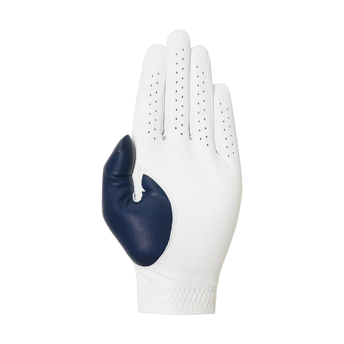 Men's Golf Glove Left Elite Pro Sentosa White/Navy