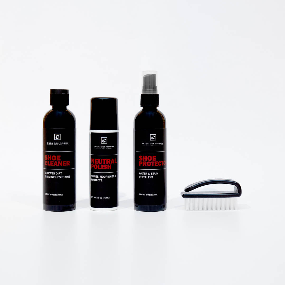 Premium Shoe Care Kit Duca del Cosma