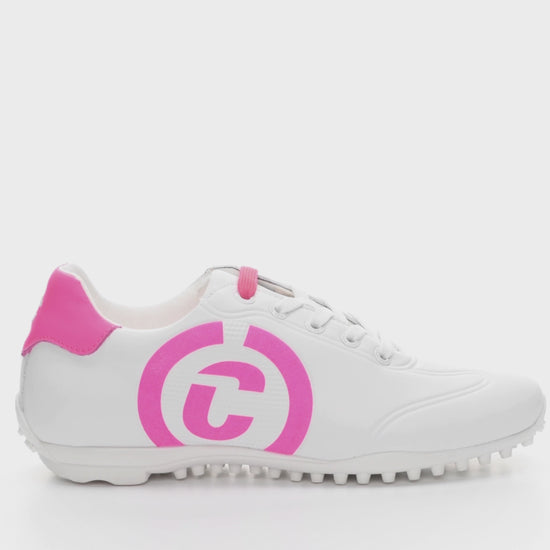 Queenscup White/Pink - Women's Golf Shoe