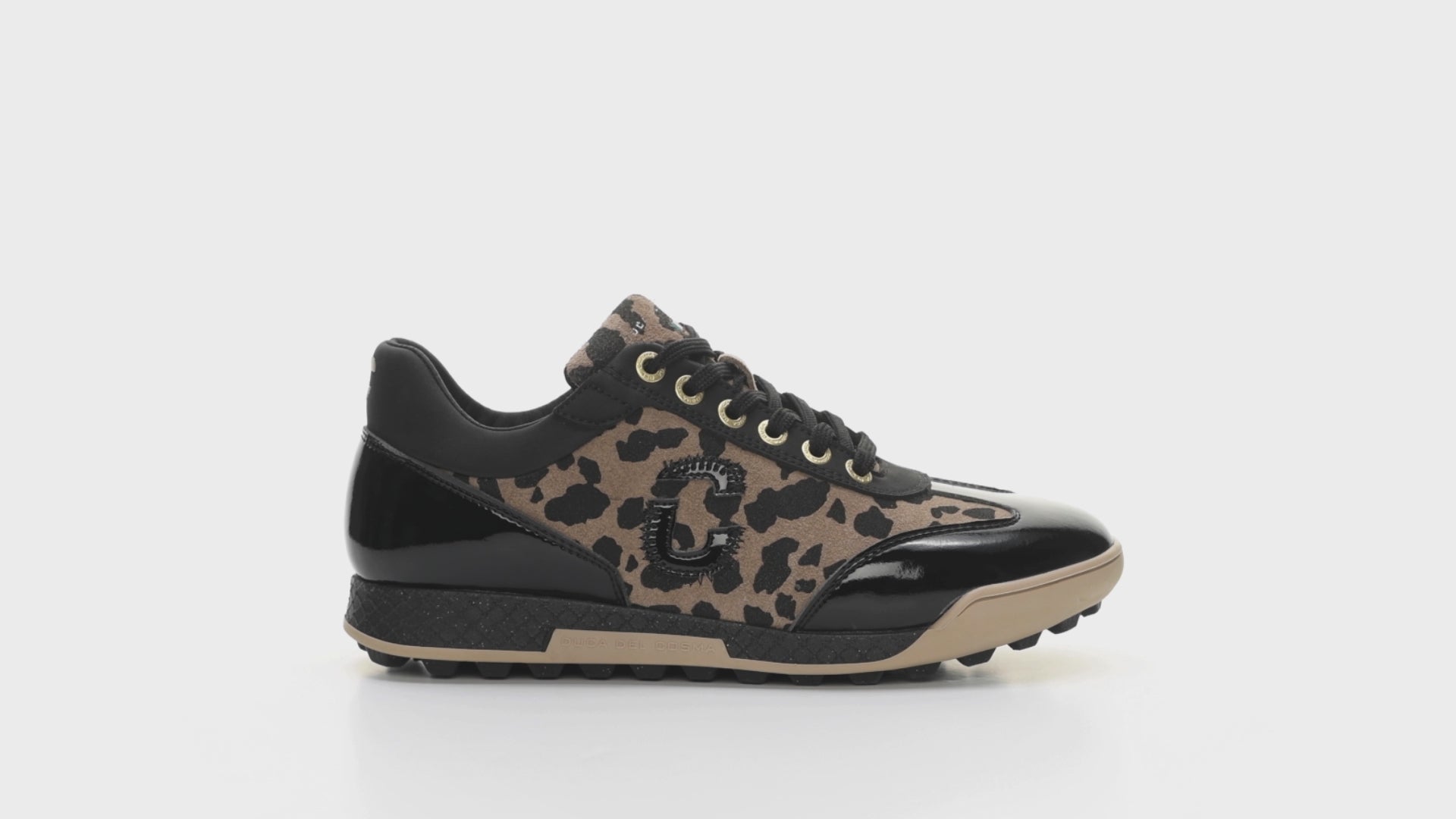 Leopard print 2025 golf shoes