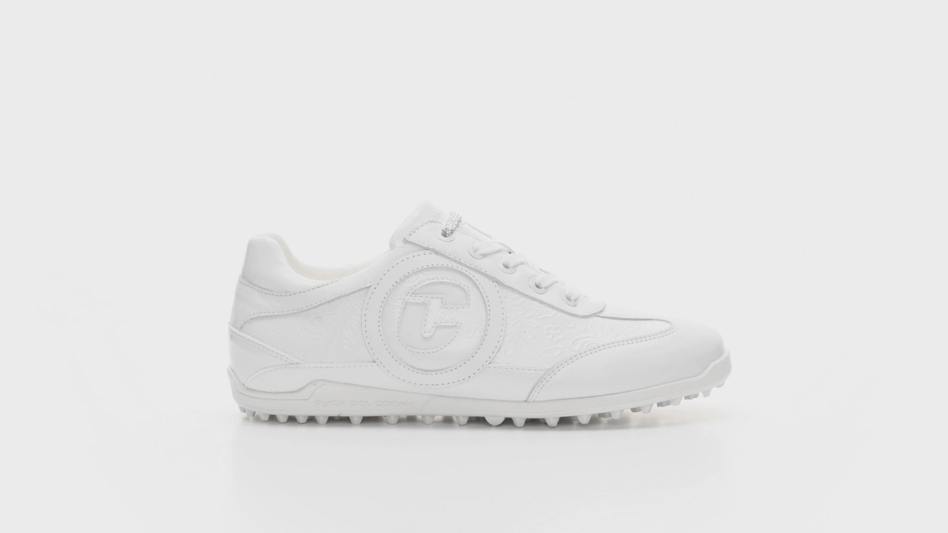 DUCA DEL COSMA ゴルフシューズ ホワイト/レオパード DUCA DEL COSMA ゴルフシューズ ホワイト/レオパード Girona