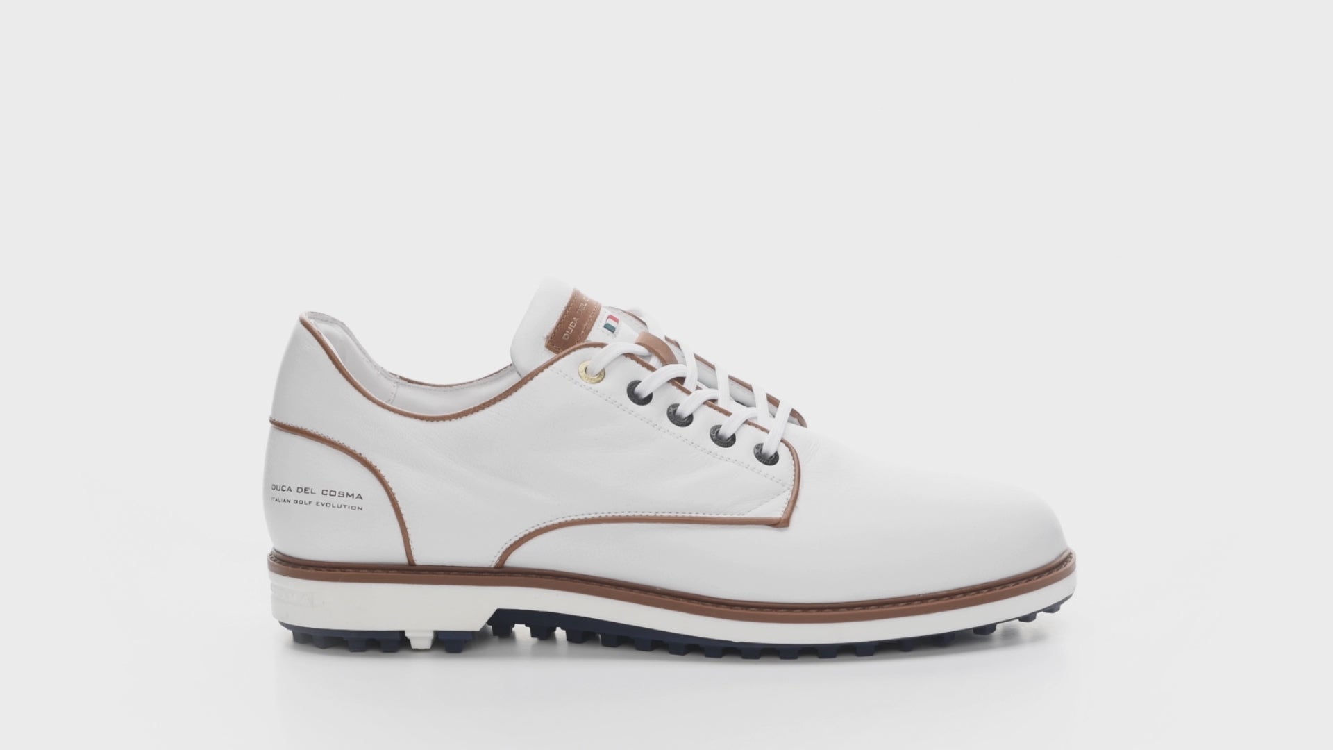 Elpaso White - Men's Golf Shoe 