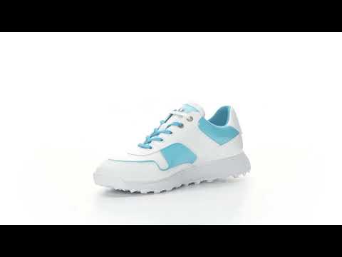 Padova - White/Aqua Women's Golf Shoes